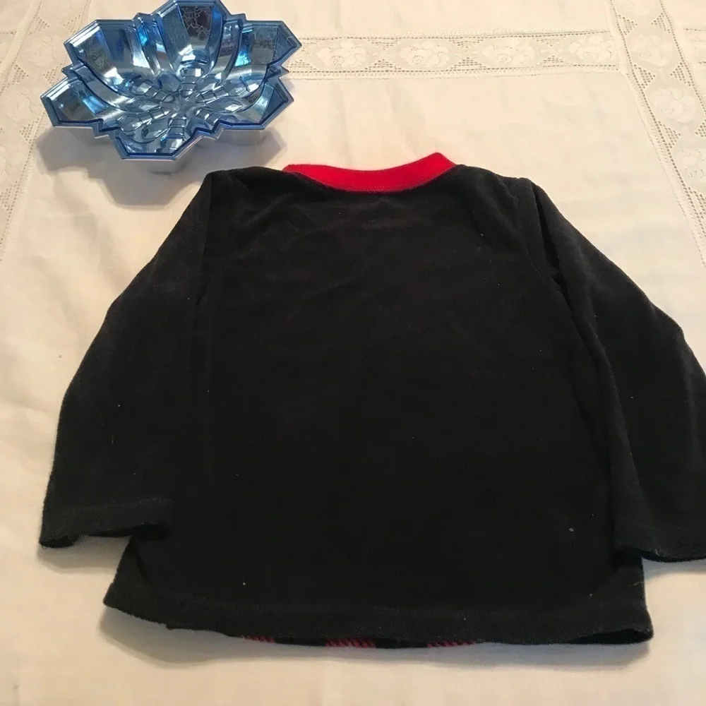 Carter’s Fleece Reindeer Top Long Sleeve 18 Month pullover unisex